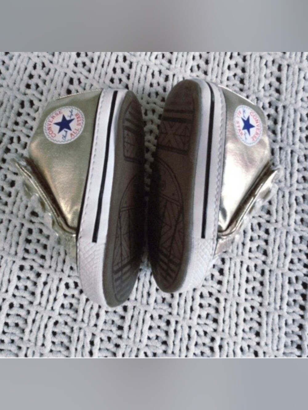 Converse Infant Gold Soft Bottom Size 2